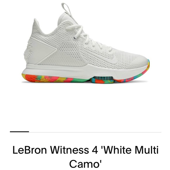 Nike Other - Nike LeBron Witness 4 ‘White Camo’